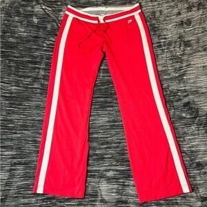Nike jersey style pant hot pink size Large bm